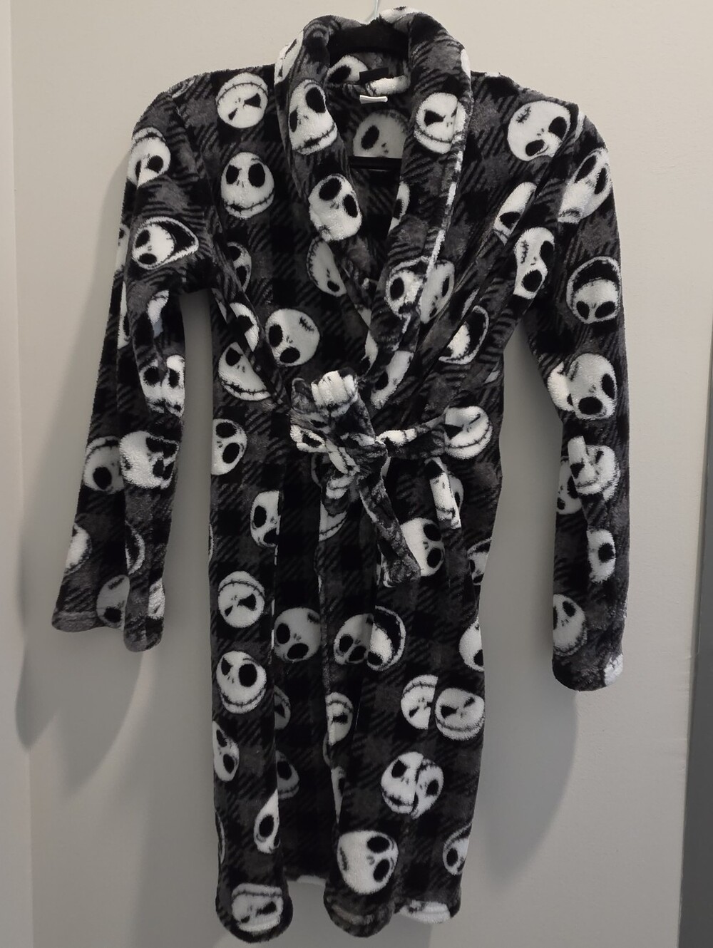 Tim Burton's Nightmare Before Christmas Kids Plush Robe
